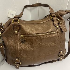Coach Alexandra convertible leather bag